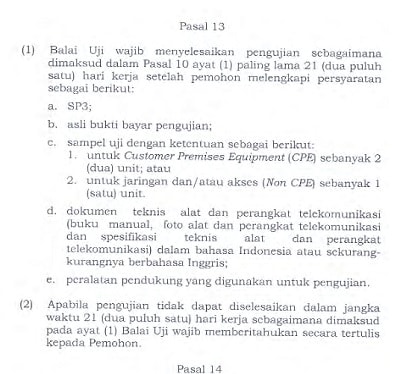 Sample Pengujian Perangkat