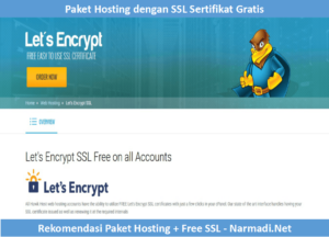 Paket Hosting Dengan SSL Sertifikat Gratis Selamanya