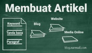 membuat artikel