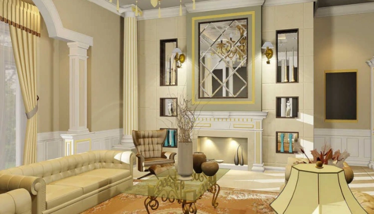 Contoh desain interior ruang tamu minimalis elegan