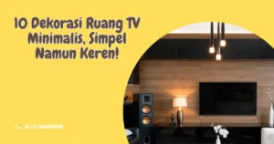 Dekorasi Ruang TV Minimalis