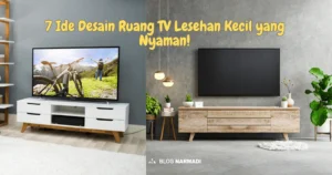 Desain Ruang TV Lesehan Kecil