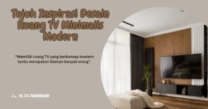 Desain Ruang TV Minimalis Modern