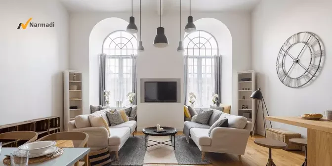 Desain Ruang TV dan ruang kerja