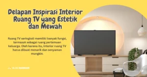 Interior Ruang TV