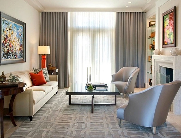 Model dan desain dan Dekorasi ruang tamu minimalis ukuran 3x3  dengan sofa unik