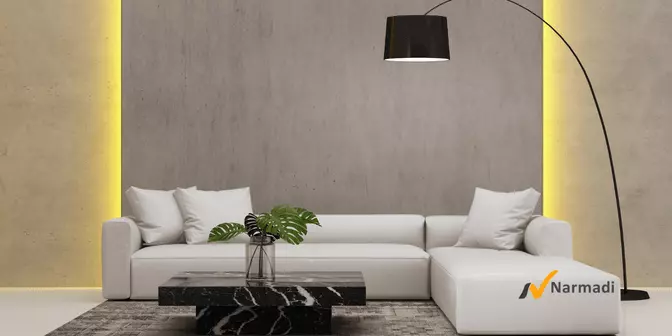 Penataan cahaya pada ruang tamu