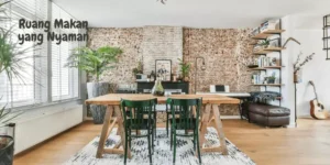 Ruang makan yang nyaman