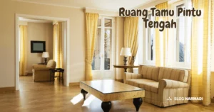 Ruang tamu pintu tengah