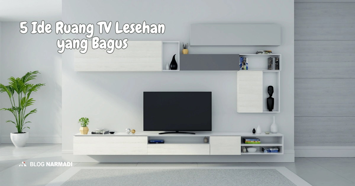 5 Ide Ruang TV Lesehan yang Bagus