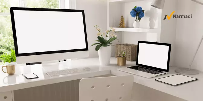 dekorasi ruangan di ruangan kerja