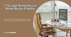 Ruang kerja di rumah